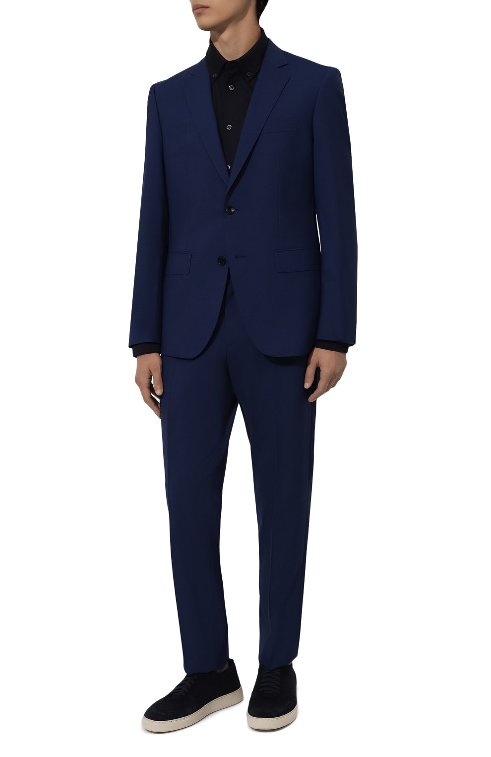 Шерстяные брюки BOSS, арт. 50480009, фото 2