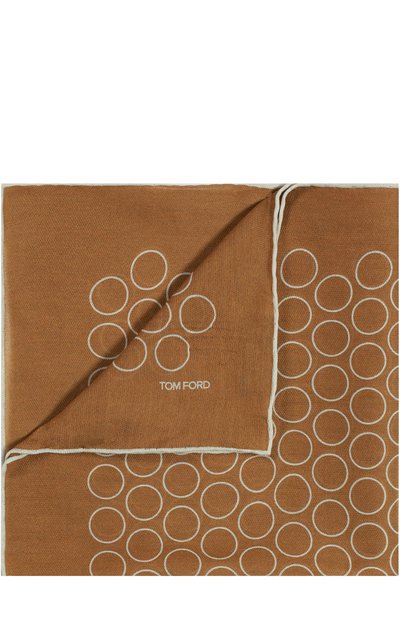 Платок из смеси шелка и шерсти с хлопком TOM FORD, арт. 9TF76TF312, фото 1