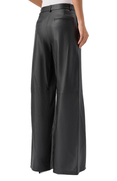 Кожаные брюки GIUSEPPE DI MORABITO черного цвета по цене 235500 руб., арт. 05FW2PA103P 05351, фото 4 Кожаные брюки GIUSEPPE DI MORABITO, арт. 05FW2PA103P 05351, фото 4