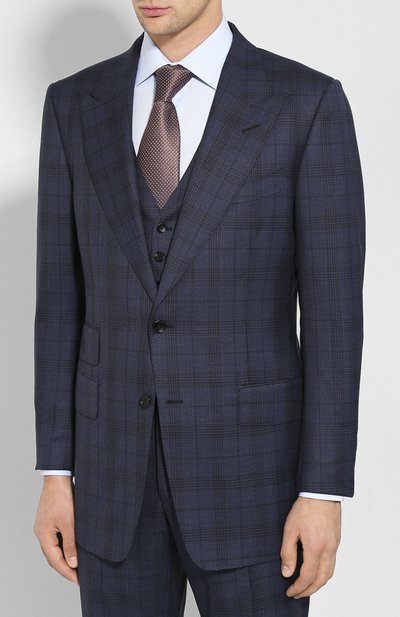 Шерстяной костюм-тройка TOM FORD, арт. 0R6512/31AL43, фото 2