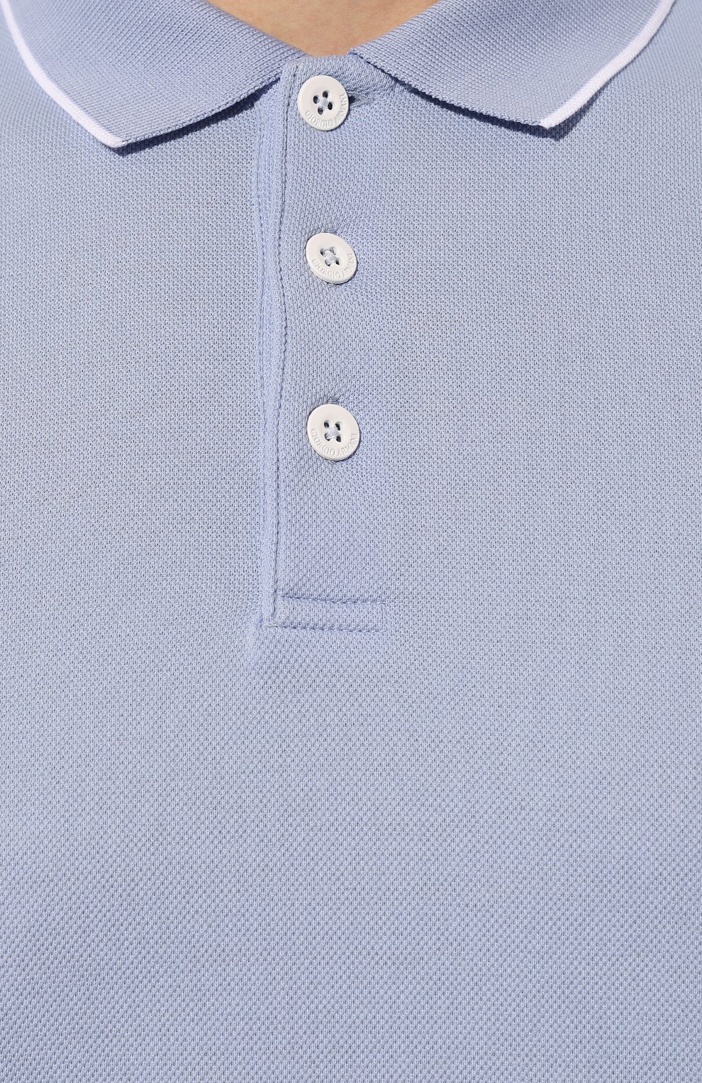 Хлопковое поло GIORGIO ARMANI, арт. 3KSF75/SJMZZ, фото 5