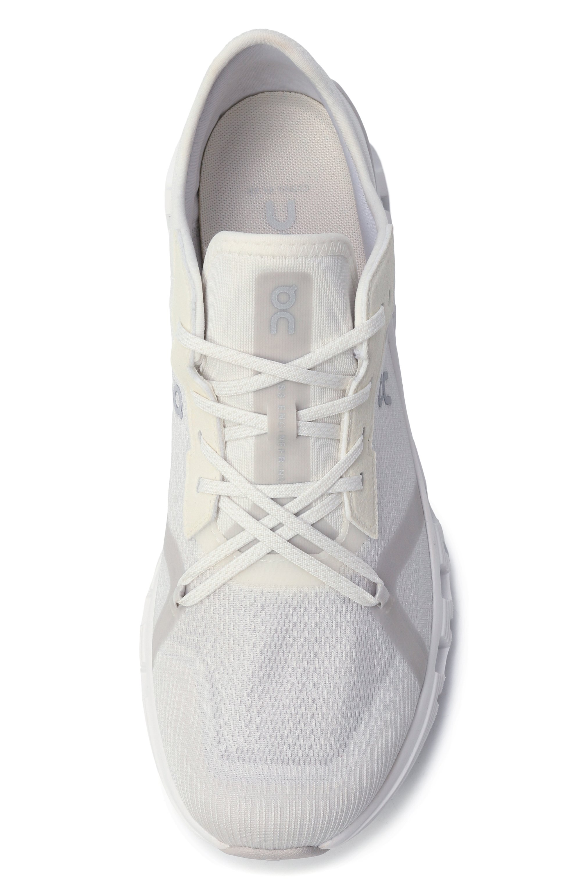Текстильные кроссовки cloud x 4 ad ON RUNNING белого цвета по цене 21100 руб., арт. 3MF10262852, фото 6 Текстильные кроссовки cloud x 4 ad ON RUNNING, арт. 3MF10262852, фото 6