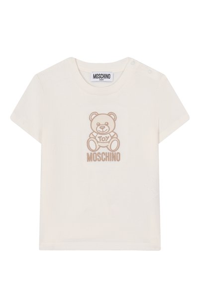 Хлопковая футболка MOSCHINO, арт. MPM047/LAA23