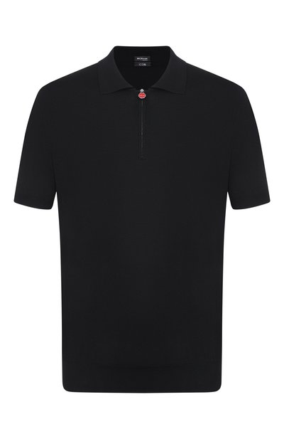 Мужская хлопковое поло KITON, арт. UMKX33Z