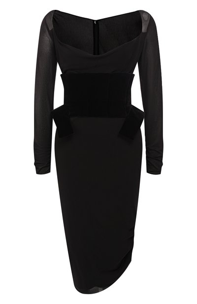 Женское платье из вискозы TOM FORD, арт. ABJ321-FAX216