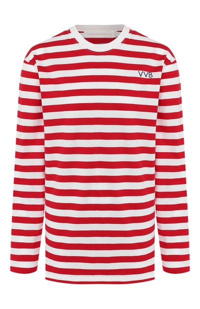 Женская хлопковый лонгслив VICTORIA, VICTORIA BECKHAM, арт. JYVV 132 PAW19 C0TT0N JERSEY