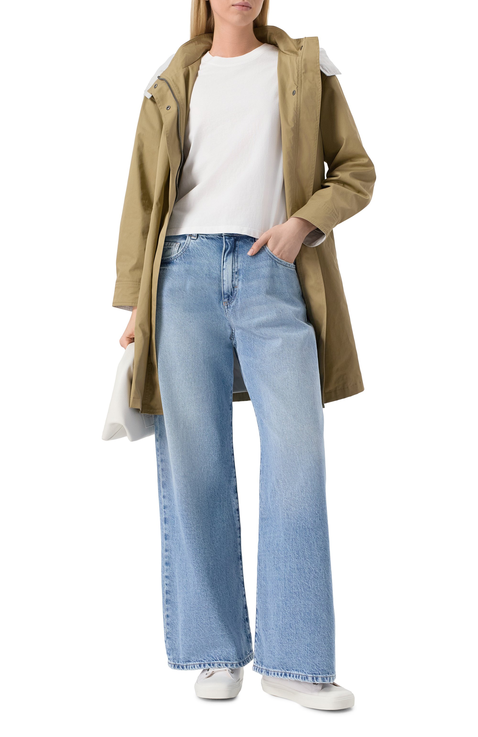 Парка из хлопка и вискозы DIEGO M, арт. 25EM-A614, фото 2