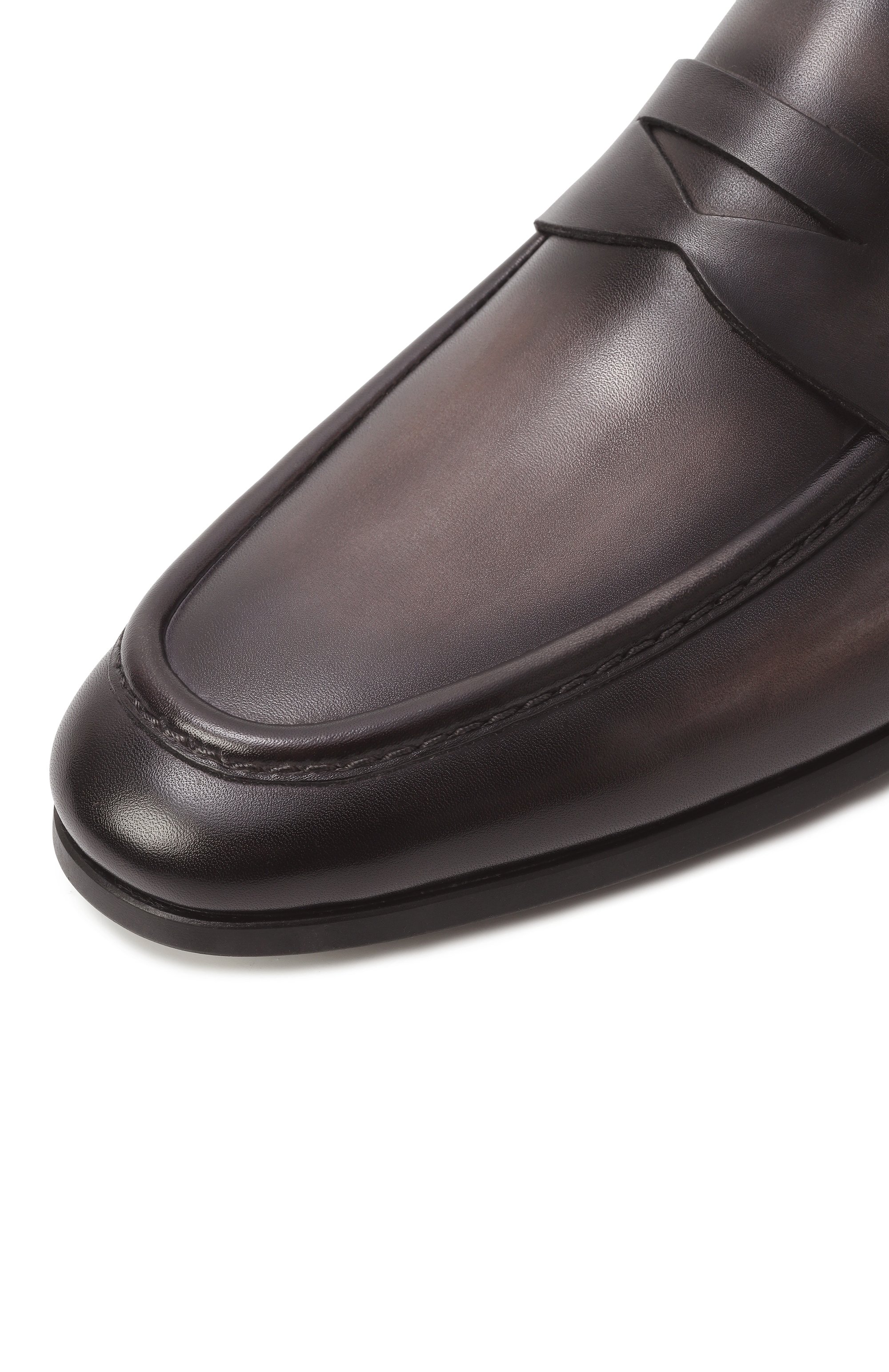 Кожаные пенни-лоферы dumas MAGNANNI, арт. 25617/B0WEN, фото 7