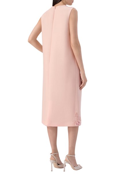 Платье из шерсти и шелка MVST, арт. M26.2PW.D019/F091 SATIN SILK W00L, фото 3