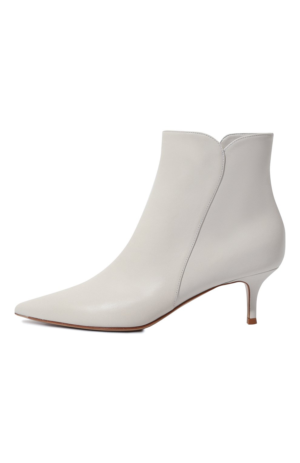 Кожаные ботильоны levy GIANVITO ROSSI, арт. G73868.55RIC.NAPBIAN, фото 4