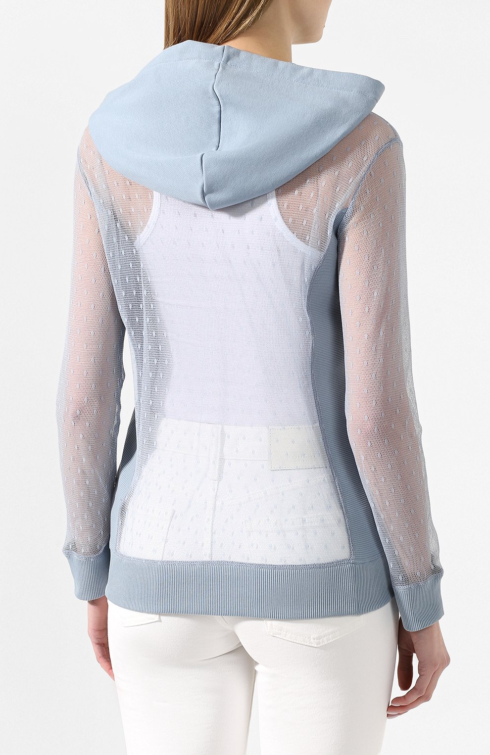 Худи REDVALENTINO голубого цвета по цене 39950 руб., арт. TR3MF02T/4WU, фото 4 Худи REDVALENTINO, арт. TR3MF02T/4WU, фото 4