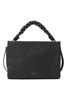 Женская сумка boheme medium COCCINELLE черного цвета, арт. E1M50190201 | Фото 1 (Размер: medium; Драгоценные камни: Проставлено; Ремень/цепочка: На ремешке; Материал сплава: Проставлено; Материал: Натуральная кожа)
