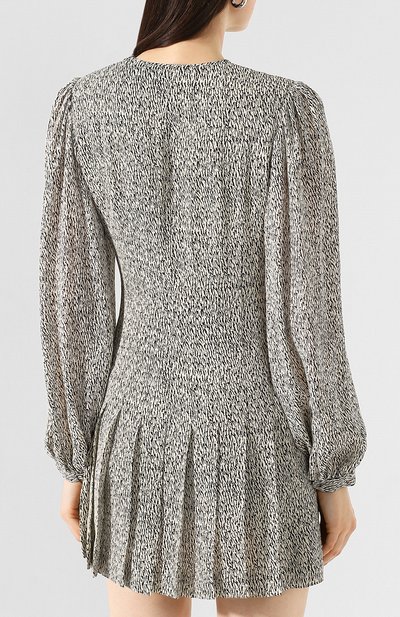 Платье из вискозы SAINT LAURENT, арт. 608954/Y3A52, фото 4