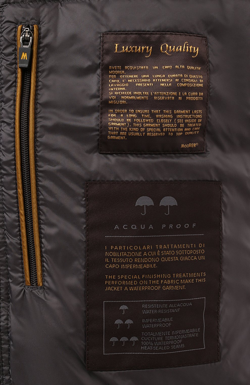 Пуховый бомбер oniro-ll MOORER, арт. 0RIN-LL, фото 6