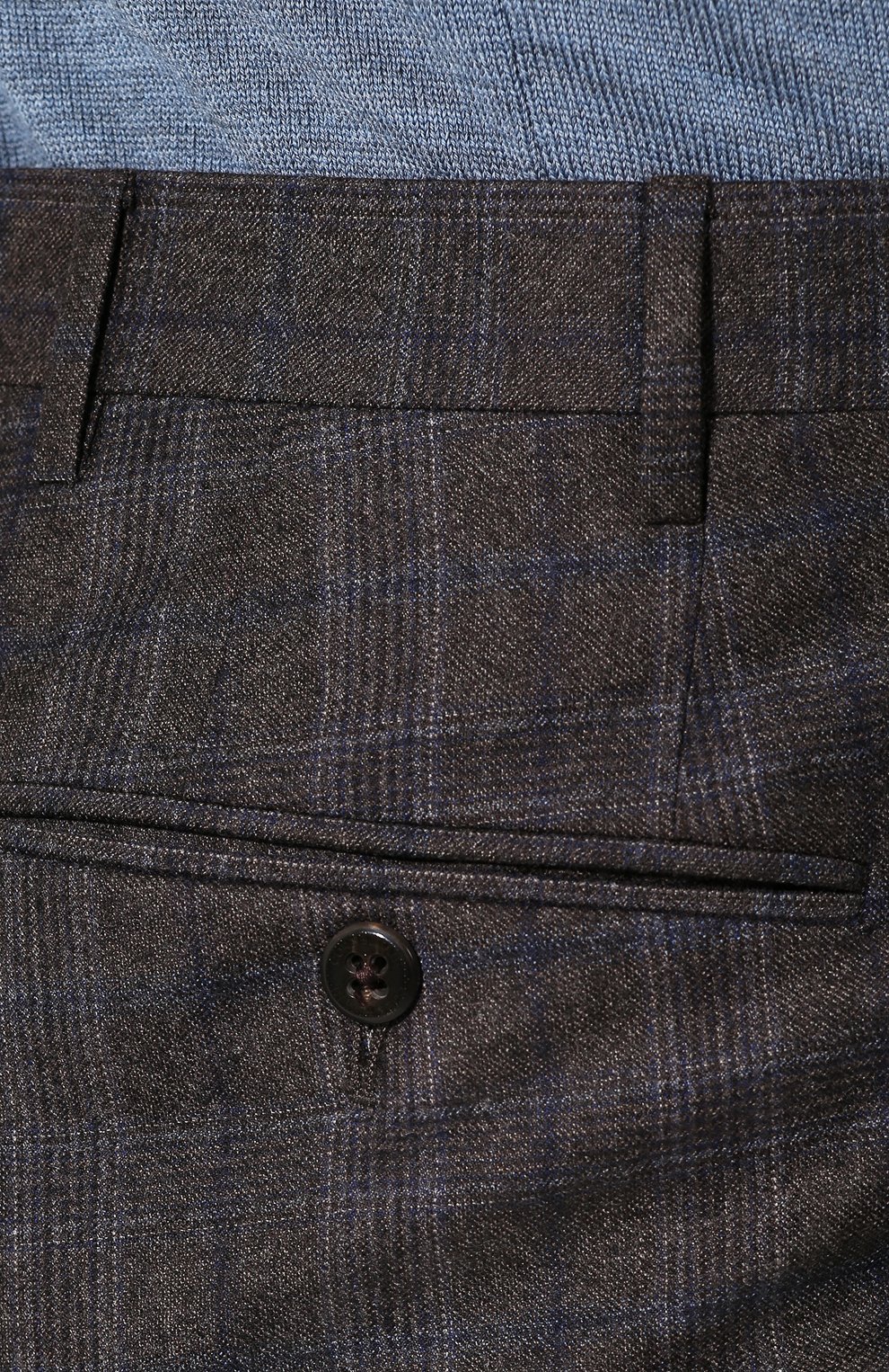 Шерстяные брюки CORNELIANI, арт. 845280-9817301/02, фото 5
