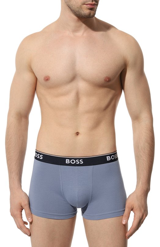 Комплект из трех боксеров BOSS 50517829 Синий  50517829 Фото 4