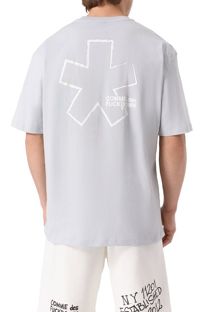 Хлопковая футболка COMME DES FUCKDOWN, арт. CFABM01506, фото 4