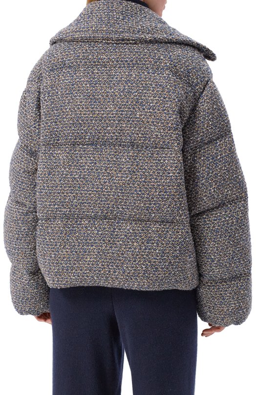 Пуховик из кашемира и шелка MVST M25.1MW.0008/TES5004 Разноцветный  M25.1MW.0008/TES5004 Фото 4