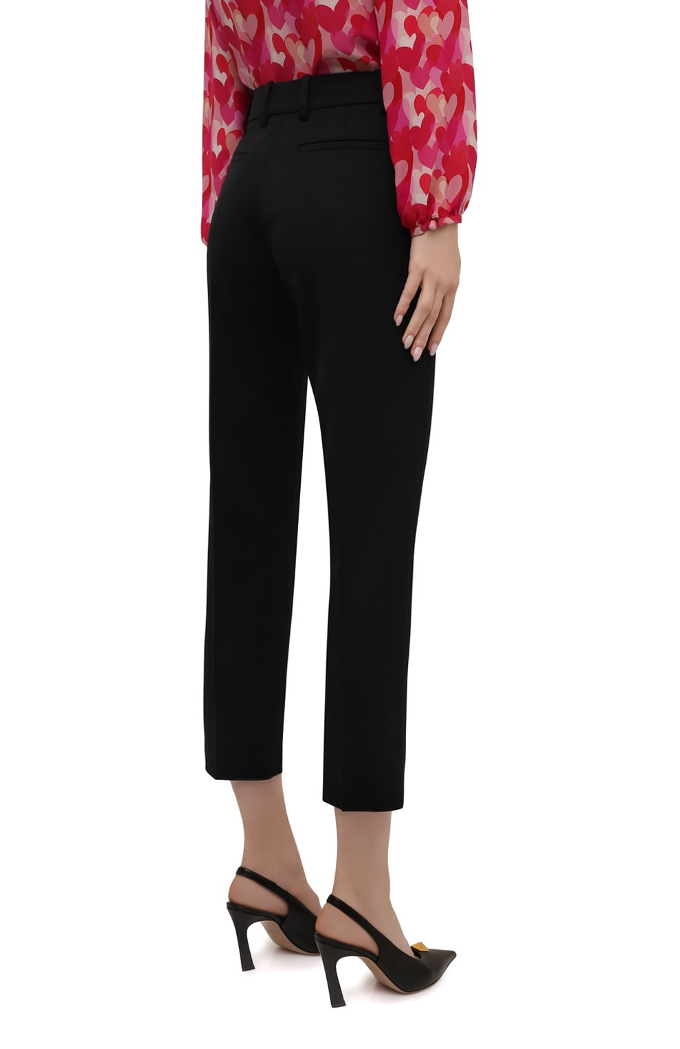 Шерстяные брюки VALENTINO, арт. XB3RB4K06W5, фото 4