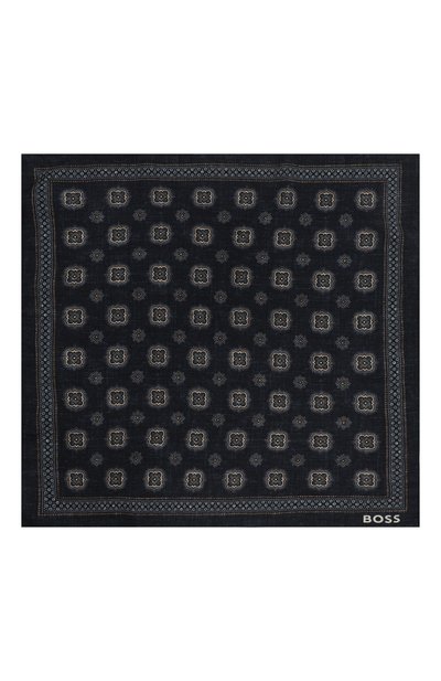 Платок из шерсти и шелка BOSS, арт. 50527153, фото 3