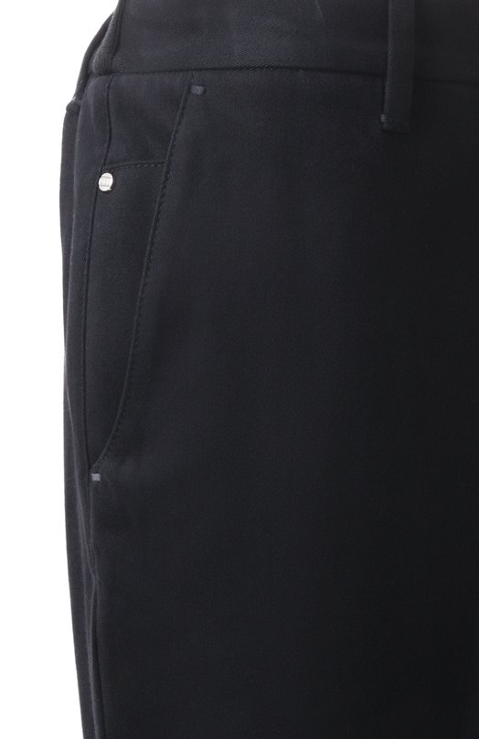 Хлопковые брюки Zilli KZMN01M0300VSTG00 Чёрный  KZMN01M0300VSTG00 Фото 6