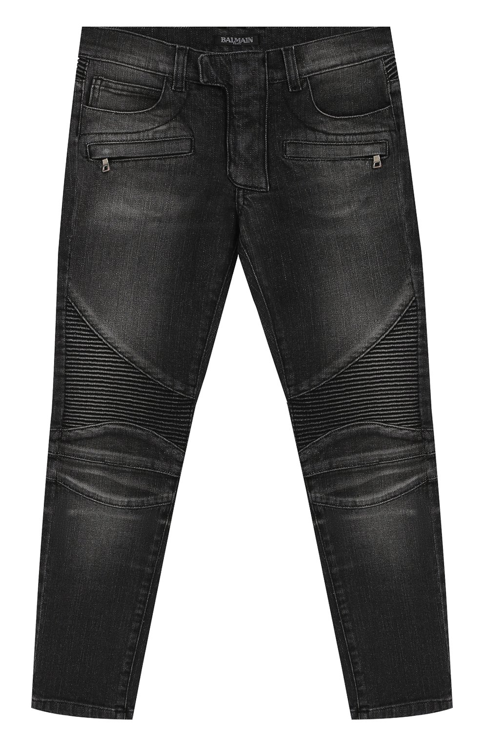 Джинсы с декоративными потертостями BALMAIN, арт. 6K6570/KD860/4-10, фото 1