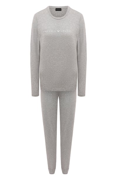 Женская хлопковая пижама EMPORIO ARMANI, арт. 164729/4F227