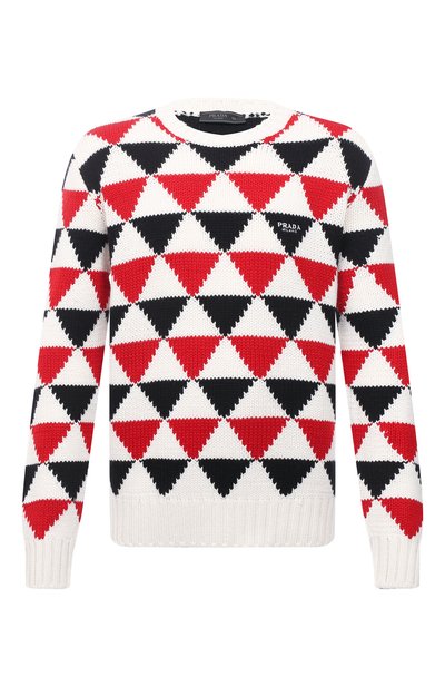 Кашемировый свитер PRADA, арт. UMB338-10O6-F0N98-212, фото 1