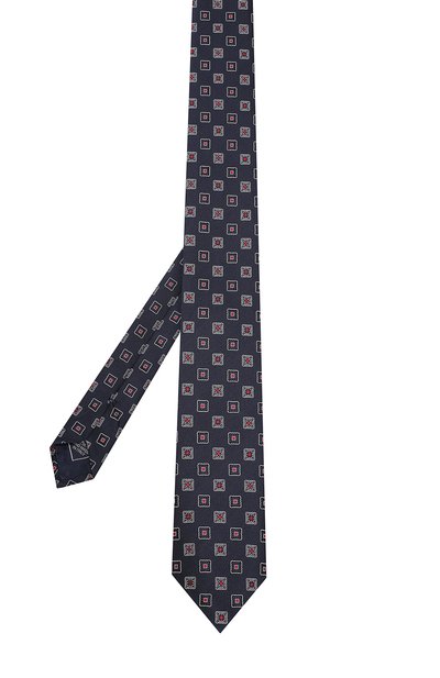 Шелковый галстук с узором BRIONI, арт. 062I00/P7475, фото 2