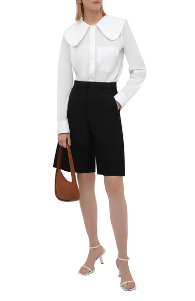 Хлопковая блузка JW ANDERSON, арт. SH0124 PG0587, фото 2