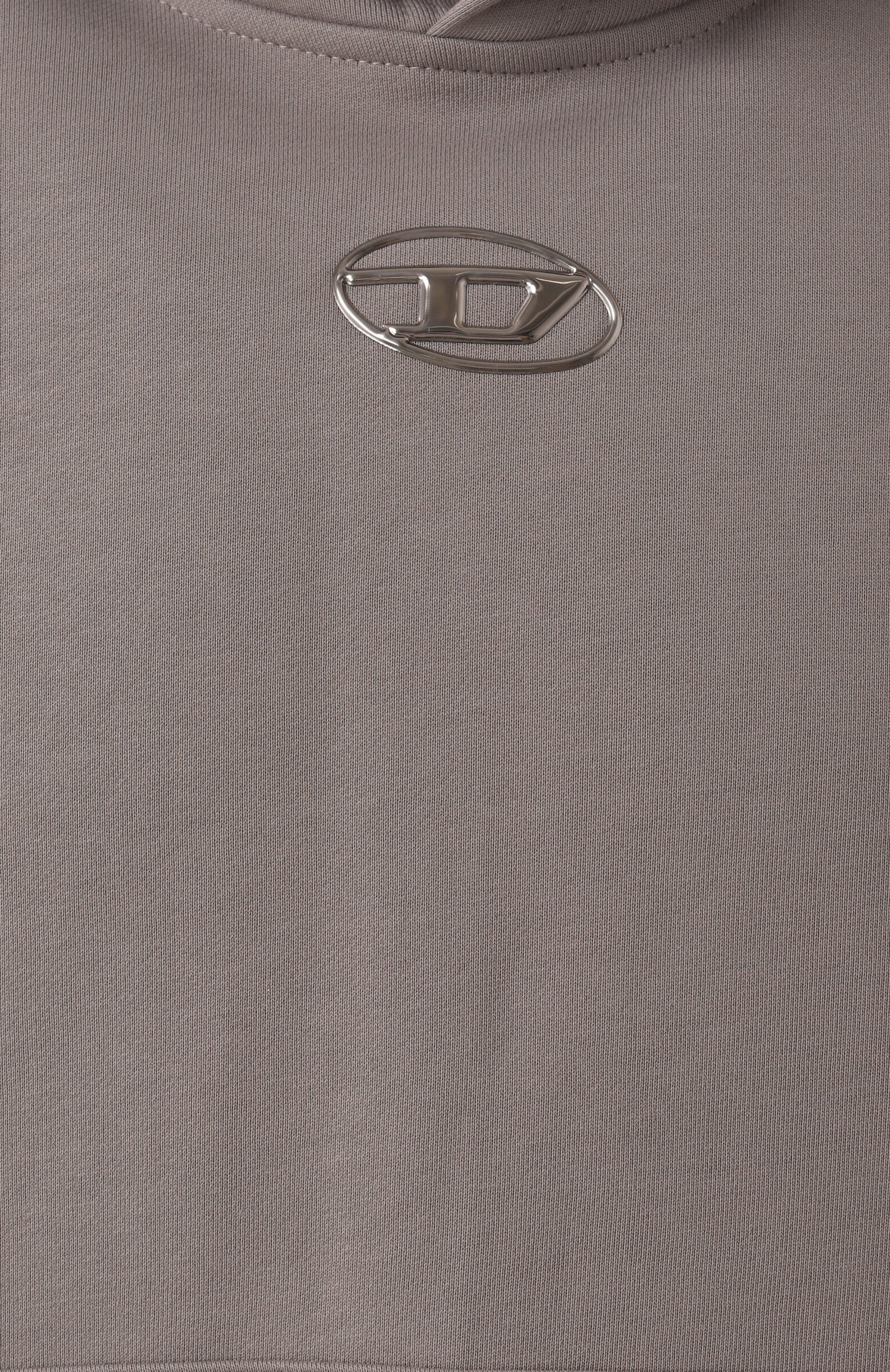 Хлопковое худи DIESEL, арт. A09856/0BMBJ, фото 6