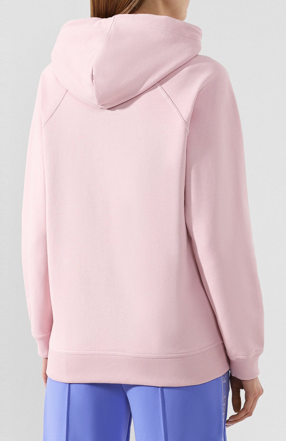 Хлопковое худи KENZO светло-розового цвета по цене 26900 руб., арт. FA52SW771962, фото 4 Хлопковое худи KENZO, арт. FA52SW771962, фото 4