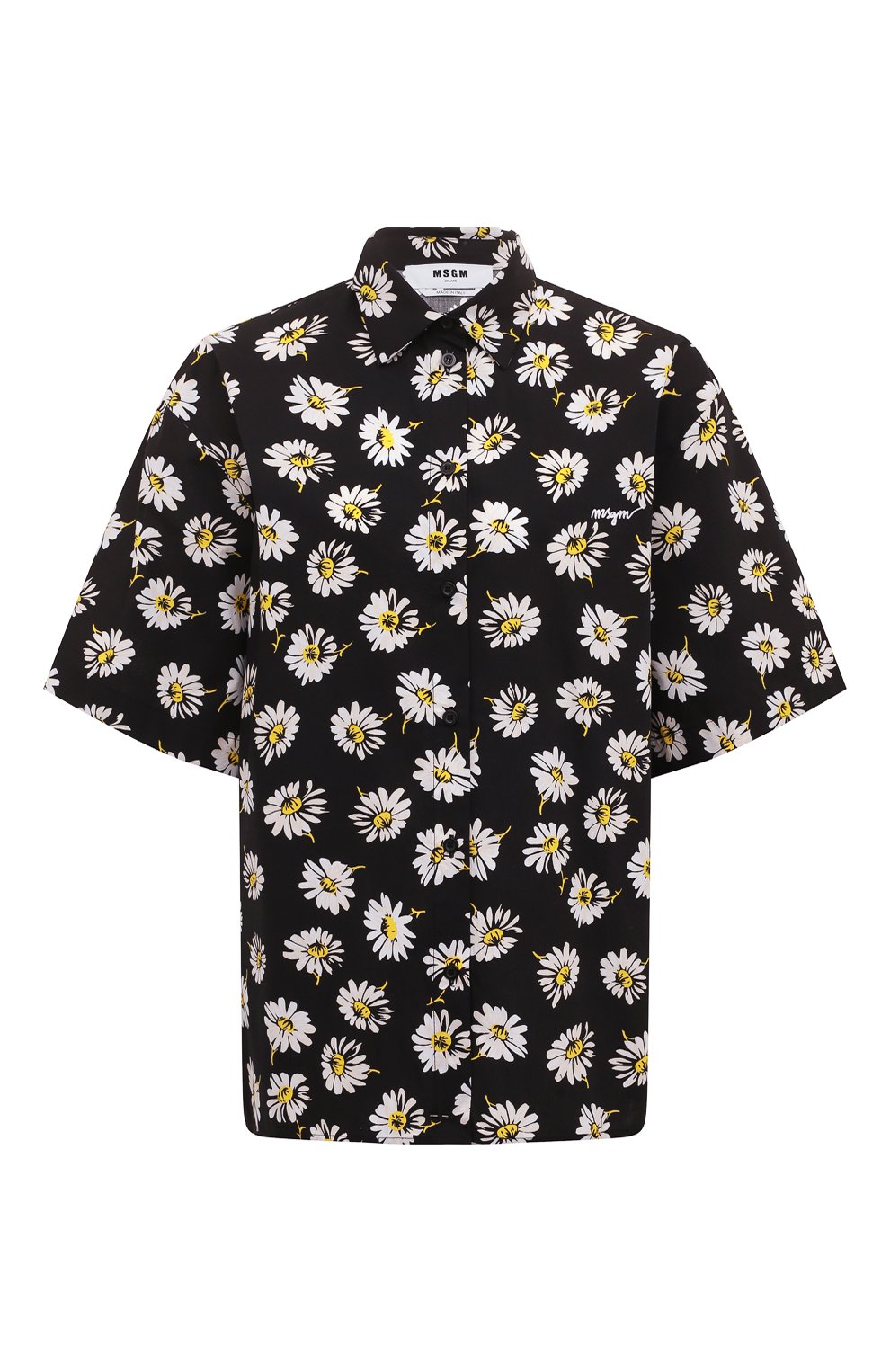 Хлопковая рубашка MSGM, арт. 3242MDE116 227350, фото 1