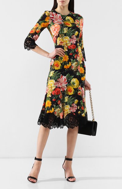 Платье с принтом DOLCE & GABBANA, арт. F6D2RT/FSRJ9, фото 2