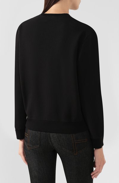 Хлопковый свитшот SAINT LAURENT, арт. 577064/YBJH2, фото 4