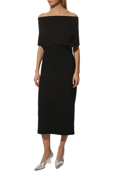 Хлопковое платье DRIES VAN NOTEN, арт. 222-011148-5611, фото 3