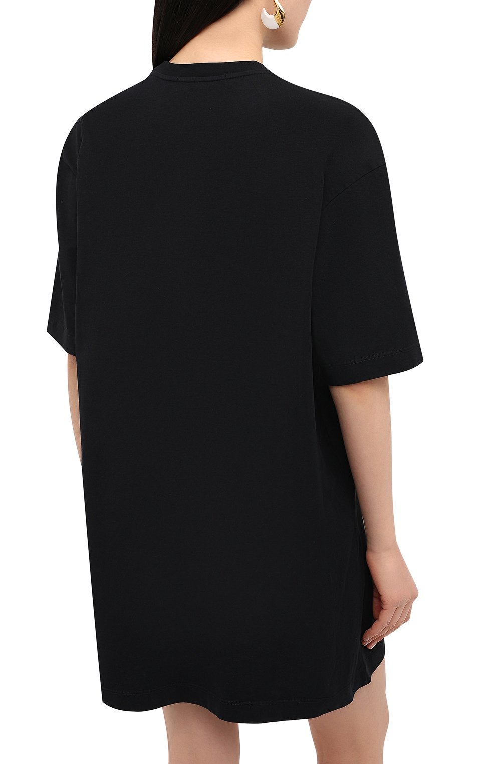 Хлопковое платье MSGM, арт. 2943MDA63 207648, фото 4
