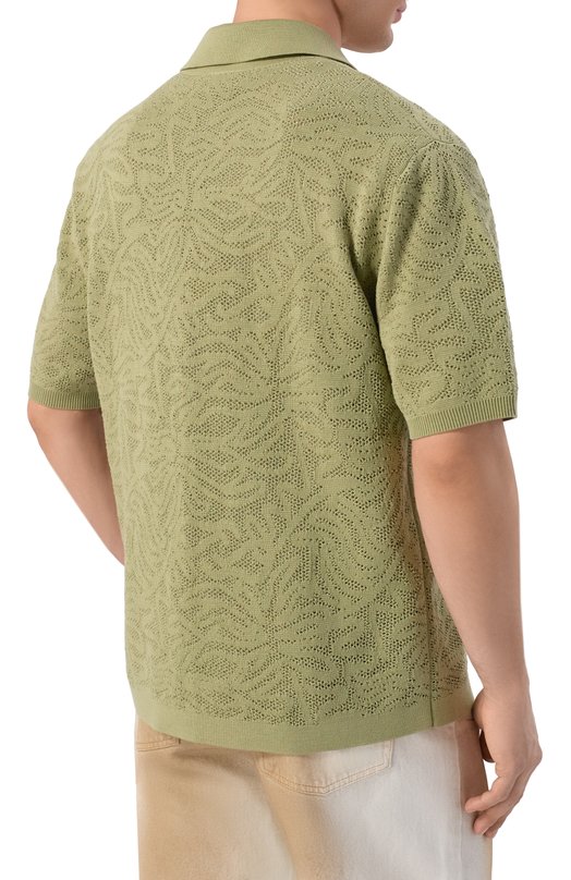 Хлопковый кардиган Drole De Monsieur K-CA174-C0293-KK Хаки  K-CA174-C0293-KK Фото 4