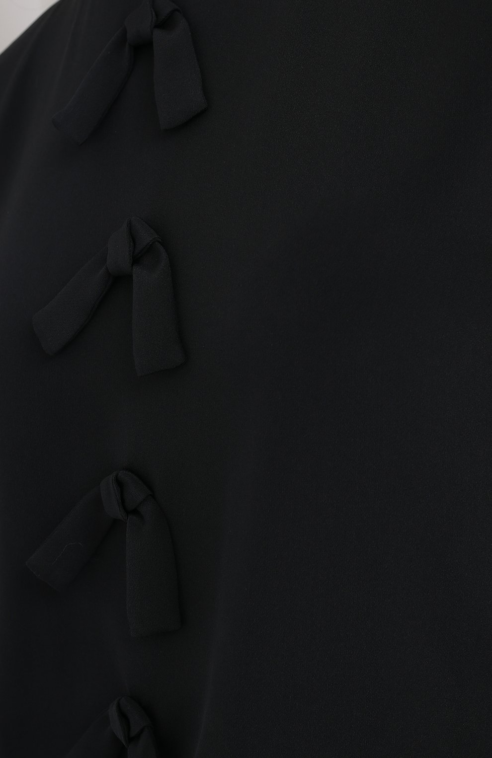 Шелковое платье GIORGIO ARMANI черного цвета по цене 342000 руб., арт. 0WHVA061/T01UW, фото 5 Шелковое платье GIORGIO ARMANI, арт. 0WHVA061/T01UW, фото 5