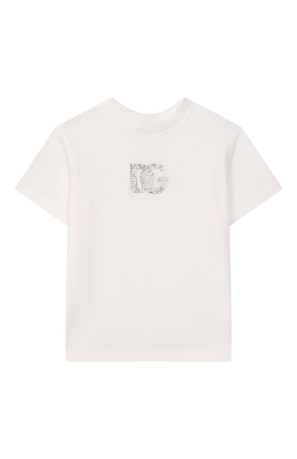 Хлопковая футболка DOLCE & GABBANA, арт. L5JT0X/G7PRF_001