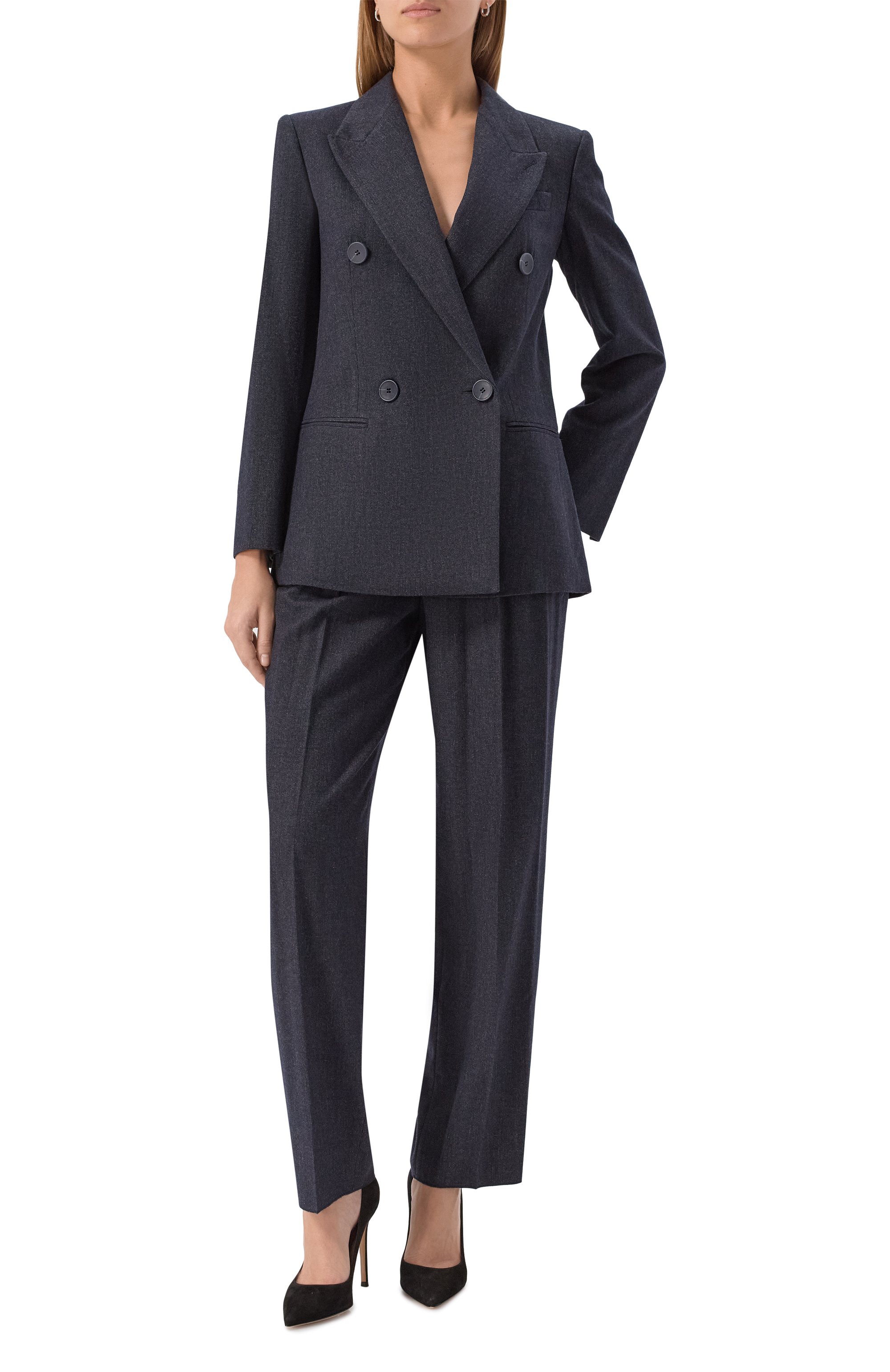 Жакет из вискозы и шерсти EMPORIO ARMANI, арт. EW001514/AF14733, фото 2