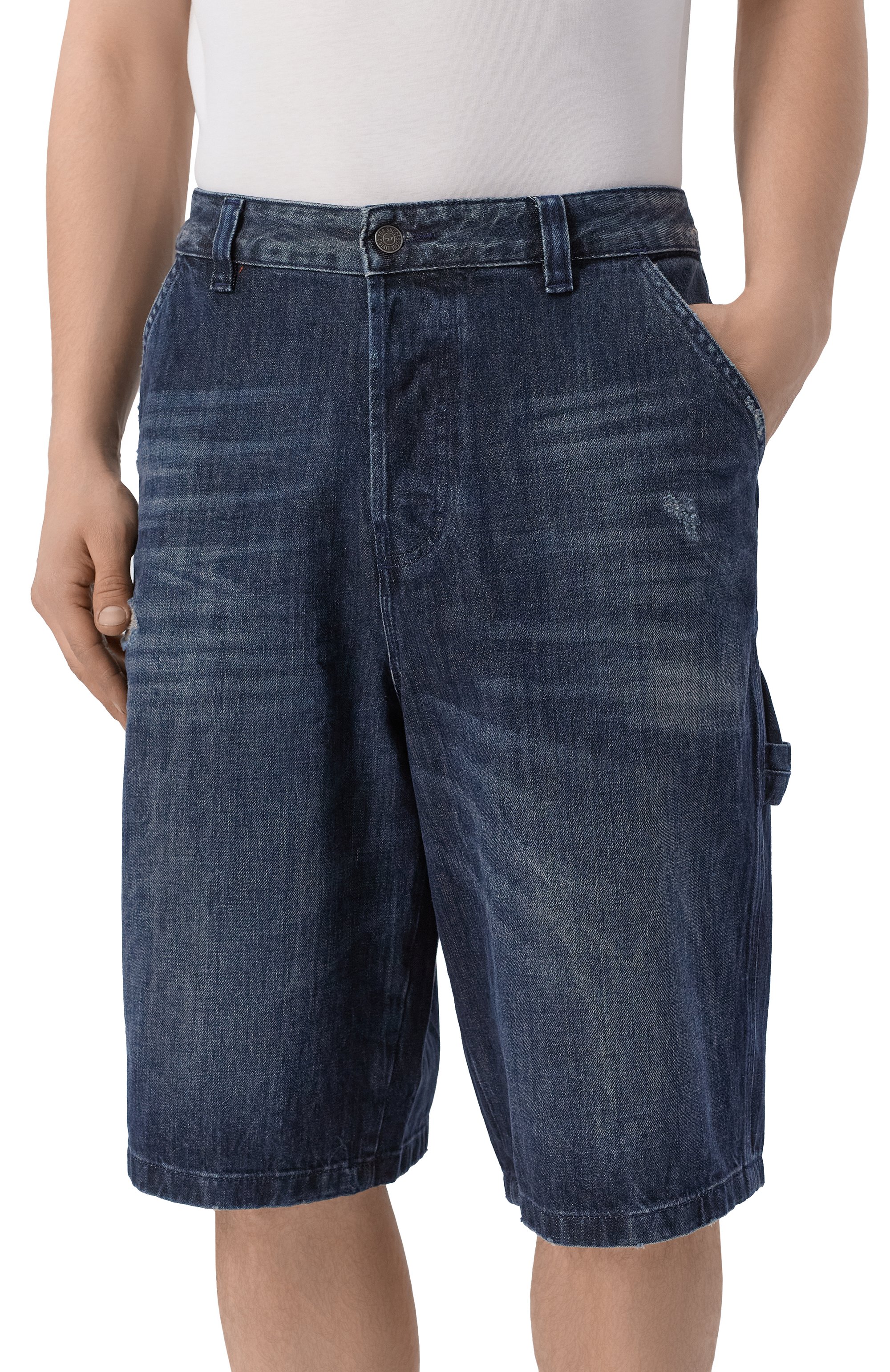 Хлопковые шорты DIESEL, арт. A19270/0ADBZ, фото 3