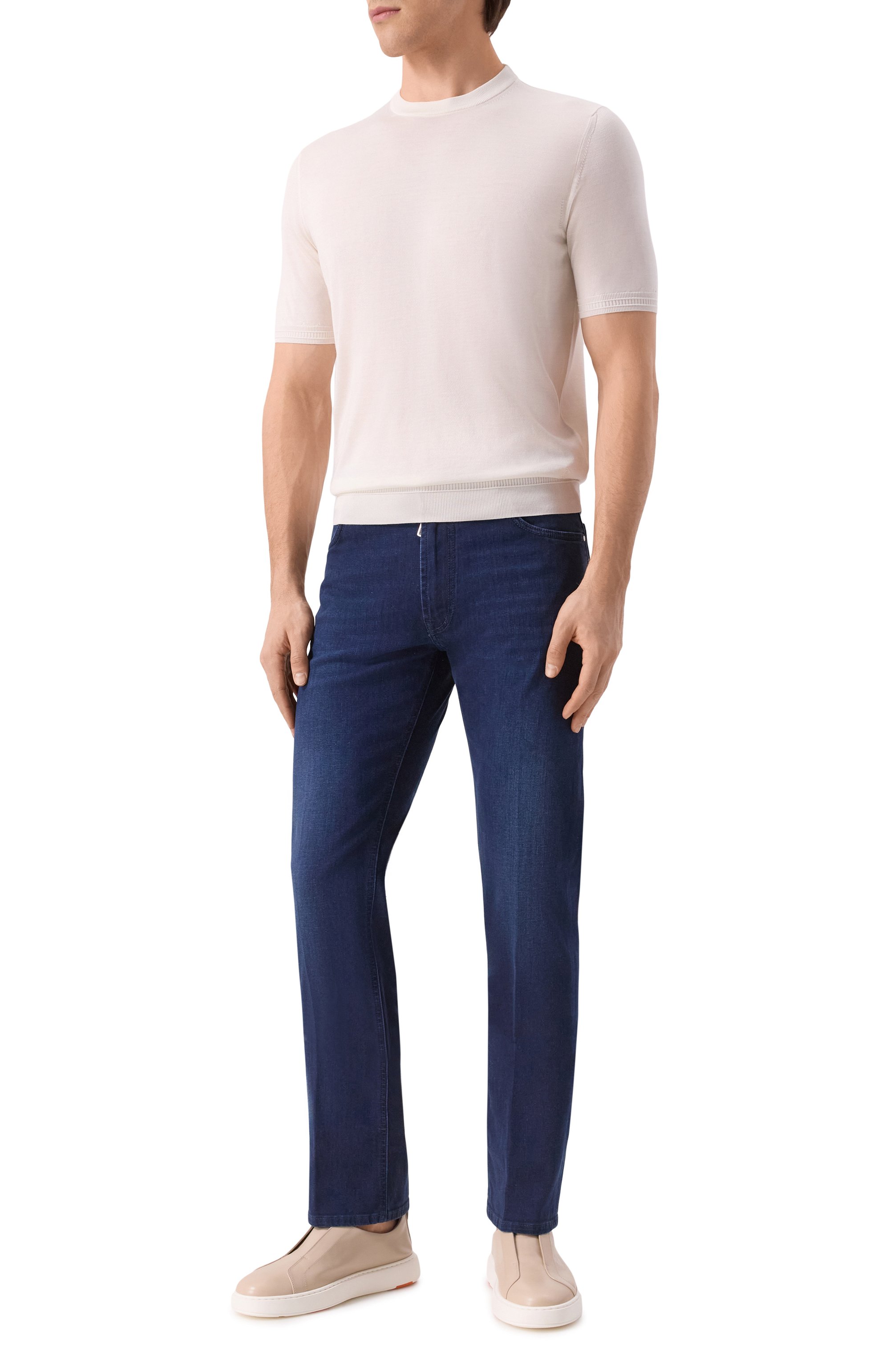 Шелковый джемпер STEFANO RICCI, арт. K616215G10/F25101, фото 2