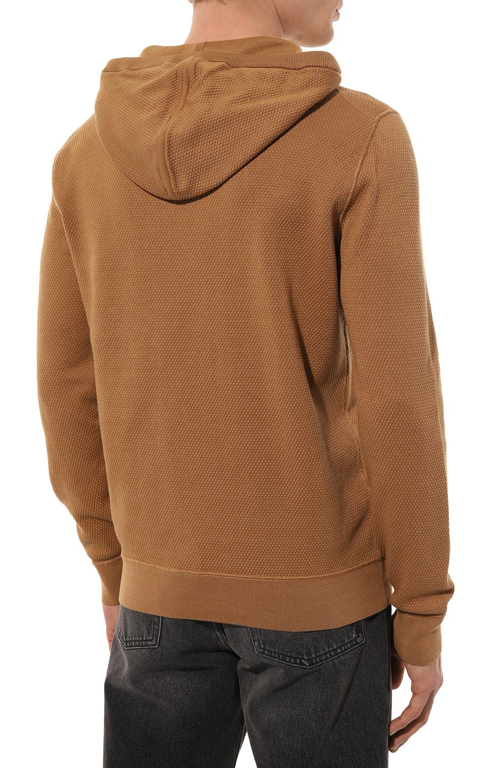 Хлопковое худи BOSS, арт. 50487117, фото 4