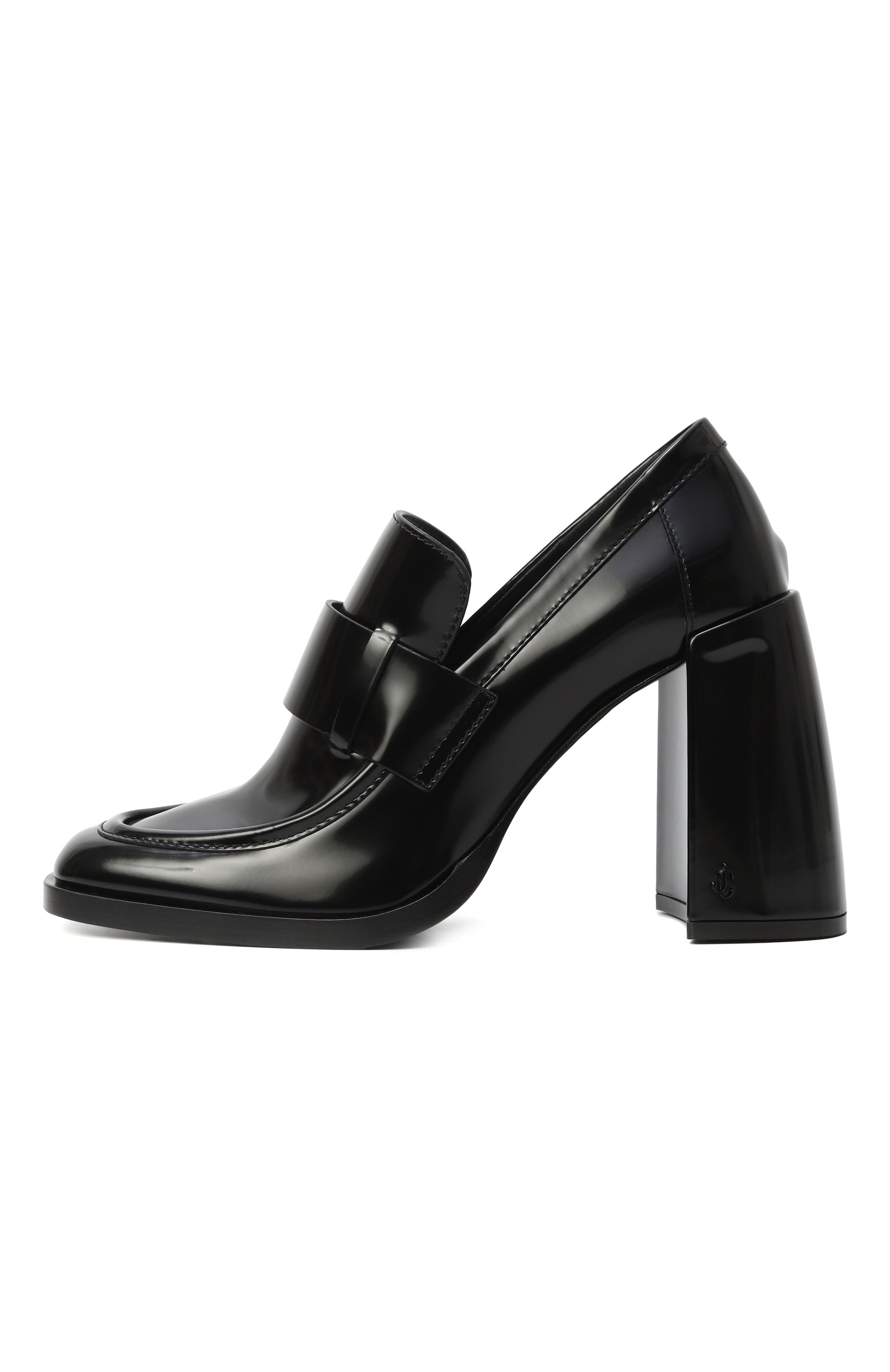 Кожаные туфли tylor 95 JIMMY CHOO черного цвета по цене 112000 руб., арт. TYL0R95FS0, фото 4 Кожаные туфли tylor 95 JIMMY CHOO, арт. TYL0R95FS0, фото 4