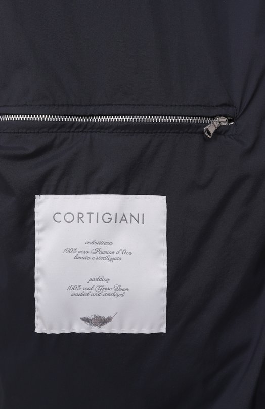 Шерстяной жилет Cortigiani 2A8603 Синий  2A8603 Фото 7