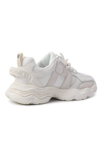 Комбинированные кроссовки MONNALISA, арт. 8CG004, фото 3