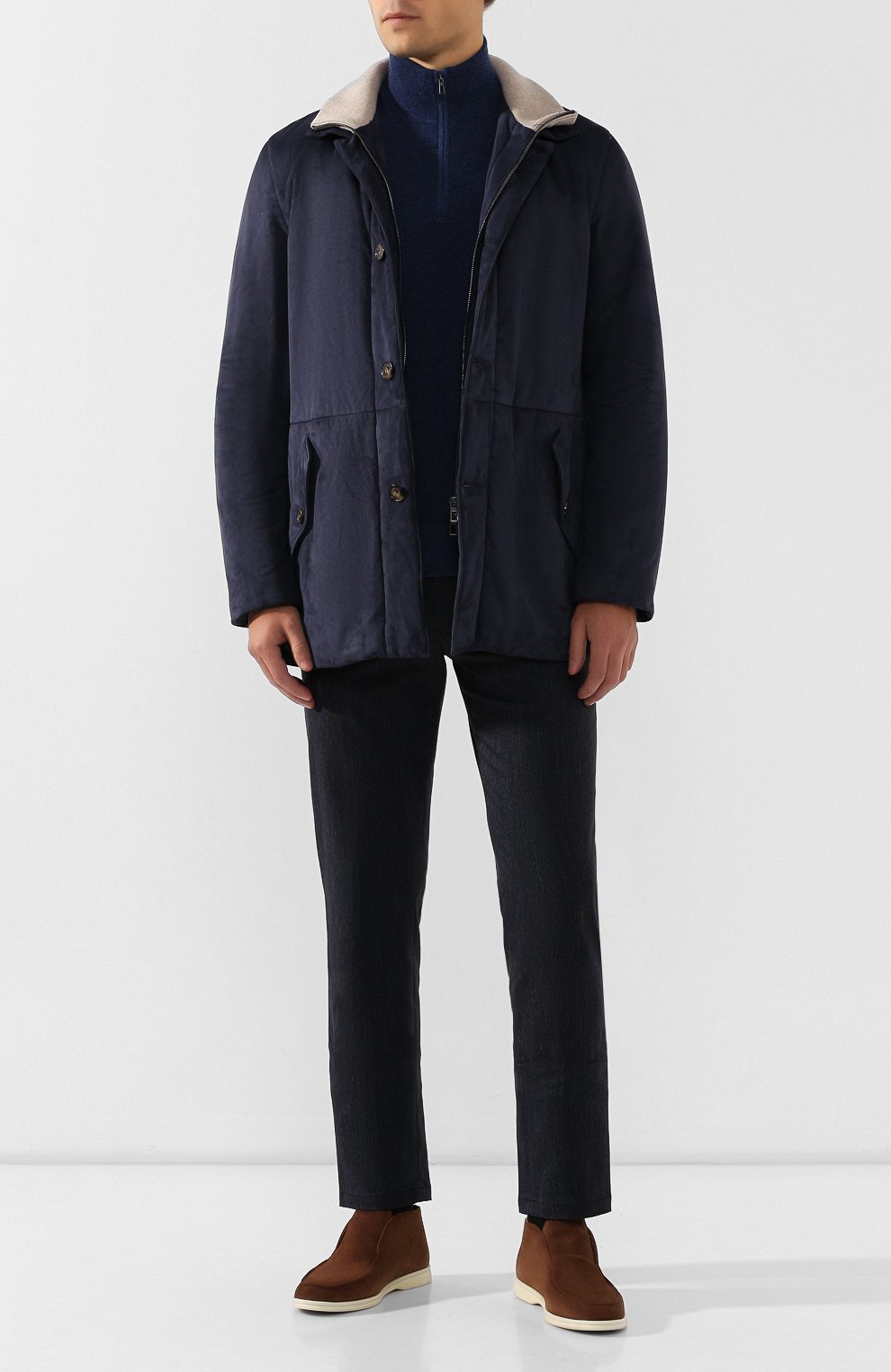 Замшевая куртка LORO PIANA, арт. FAI1966, фото 2