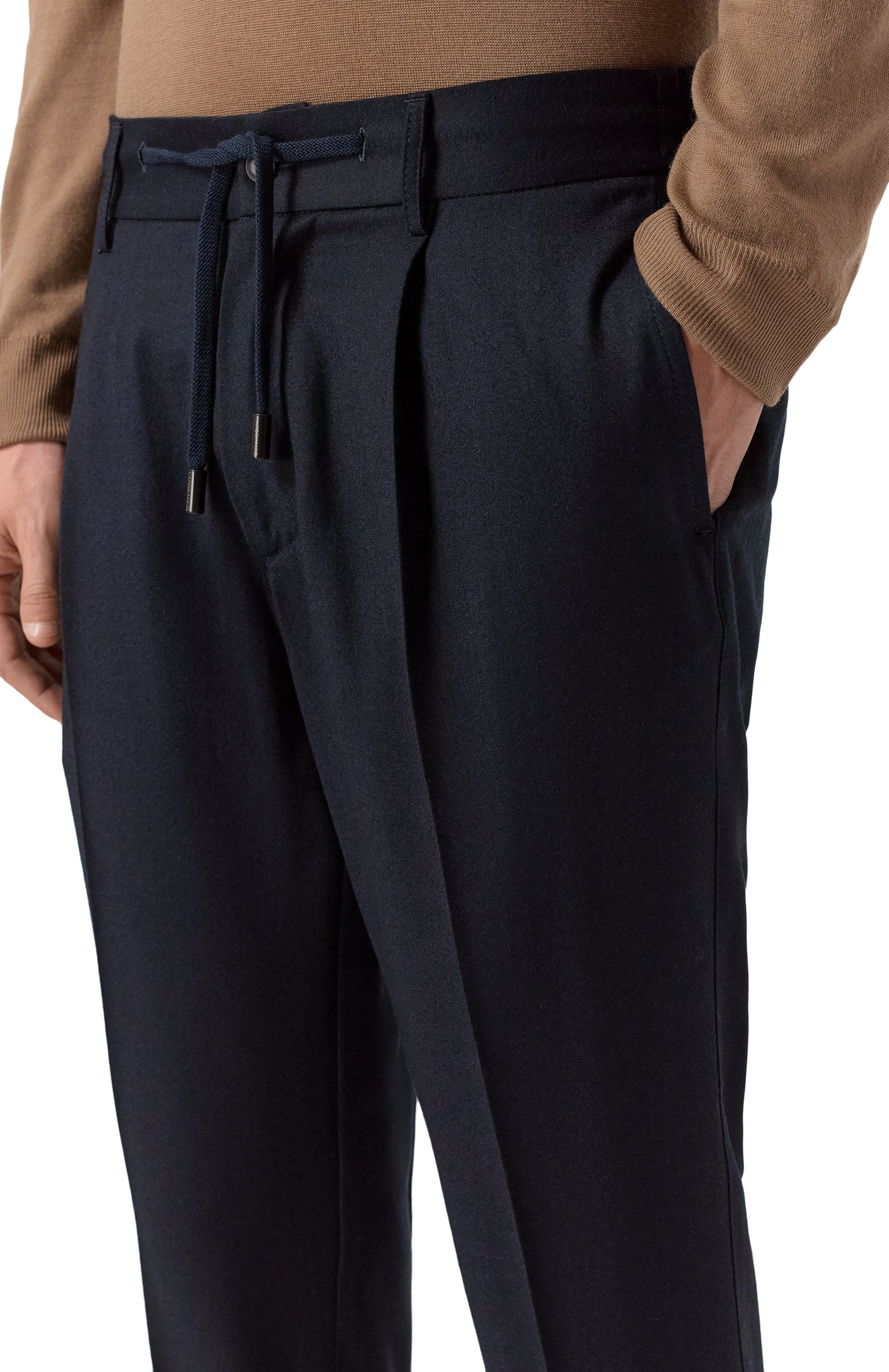 Шерстяные брюки CAPOBIANCO, арт. 19M808.FL00., фото 5