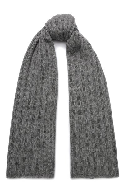 Кашемировый шарф фактурной вязки ALLUDE, арт. 185/61005, фото 1
